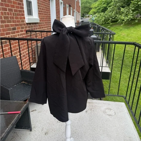 Tuckernuck  Black Faye Blouse Size XL - Picture 5 of 13